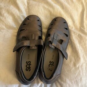 Women’s SAS Dark Brown Leather Sandals/Shoes